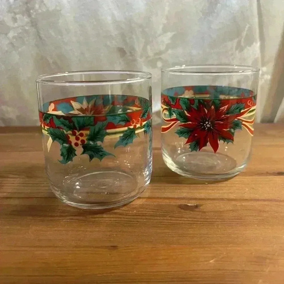 Set of  2 Vintage Libbey Holiday Glasses - Picture 4 of 4